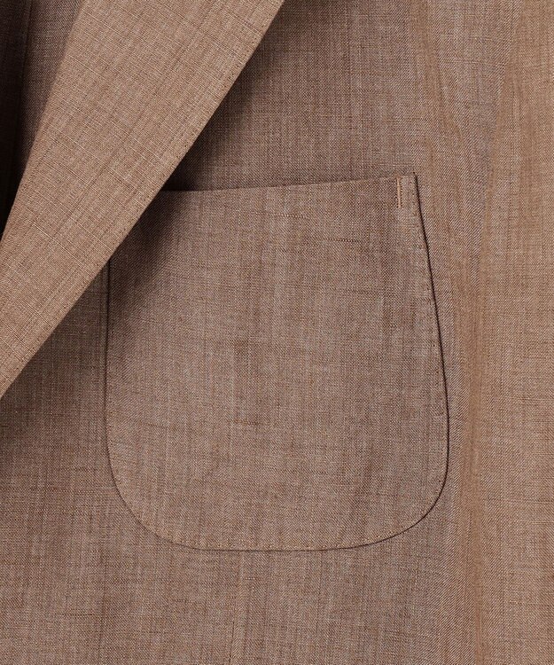 J.PRESS MEN リネンキャンブリック ジャケット ブラウン系