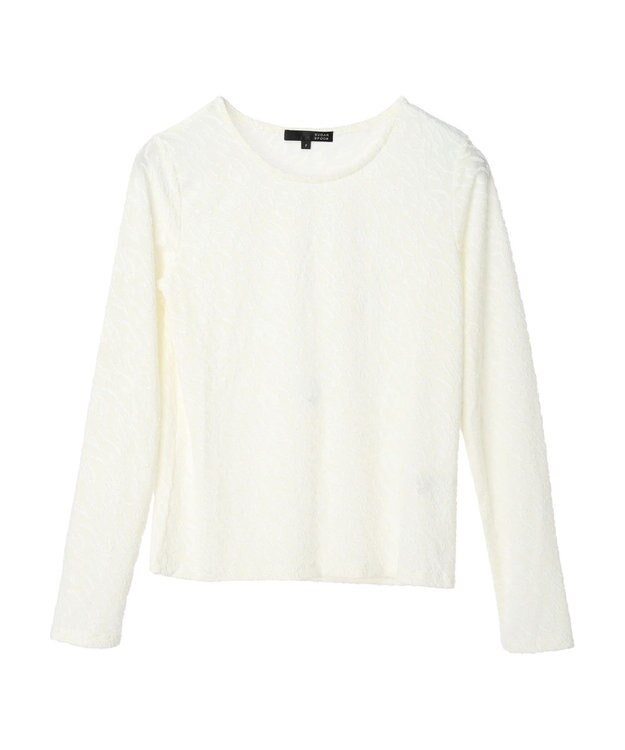 Green Parks ・ＳＵＧＡＲ　ＳＰＯＯＮ　ジャカードロンＴ Off White