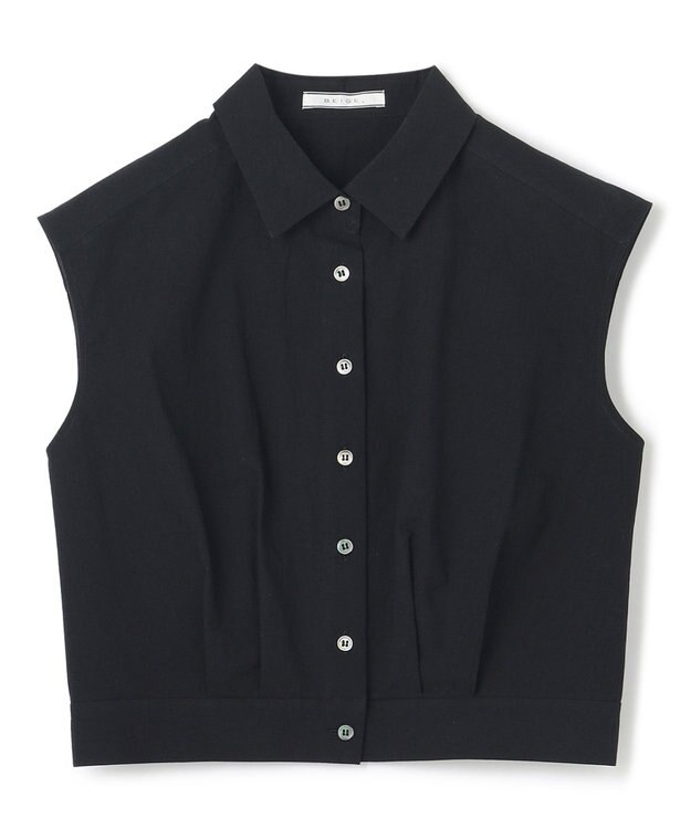 BEIGE， GABRIEL / ショートレングス ブラウス Black