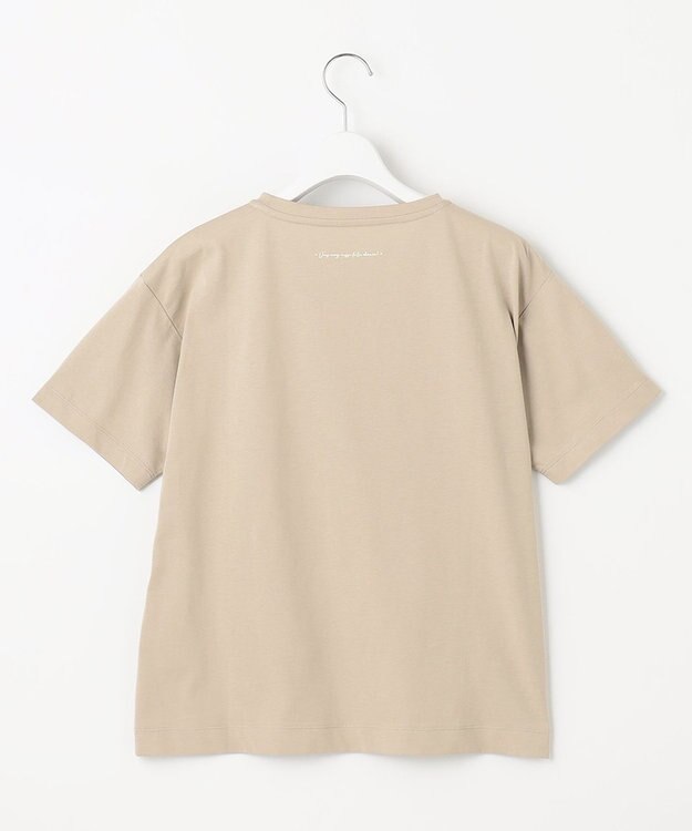 Feroux ロゴプリント Tシャツ ベージュ系