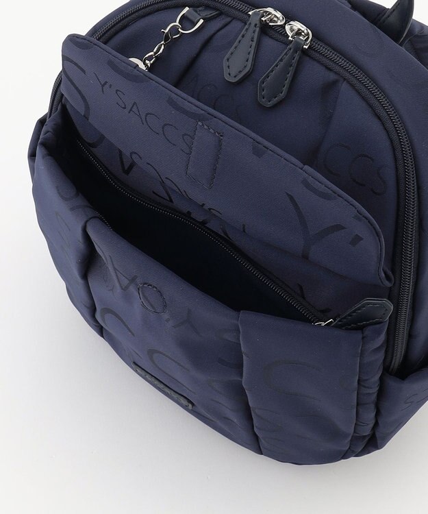 Y'SACCS ロゴジャカード　ミニリュックサック ネイビー