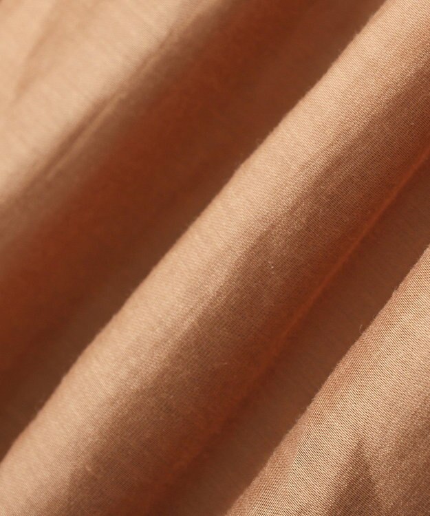 YECCA VECCA 【2点SET】シアーシャツ×Aラインキャミワンピース Terracotta