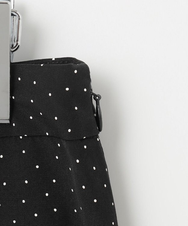 J.PRESS LADIES L 【WEB限定・洗える】フェミニッシュパウダー dots スカート ブラック系5