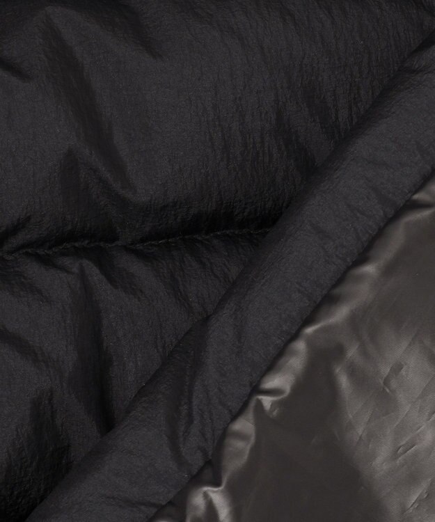 JOSEPH ABBOUD MOUNTAIN 【サステナブル/軽量/8ポケット/JAPANファブリック】ライトナイロンワッシャー アウトドアダウンベスト ブラック系