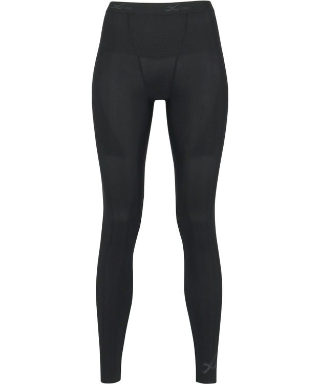 CW-X 【WOMEN】 CW-X スポーツタイツ 股関節・腰サポート 下半身の軸がブレにくい 球技 陸上 ロング 足首丈 レディース HOY509 /ワコール ブラック