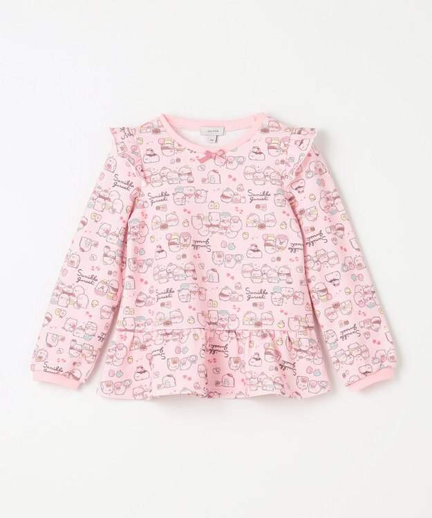 ANY KIDS 【WEB限定 / すみっコぐらし】ルームウェア ペールピンク