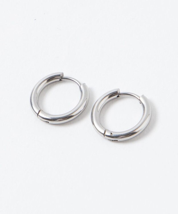 WEGO ステンレスフープピアス2 シルバー