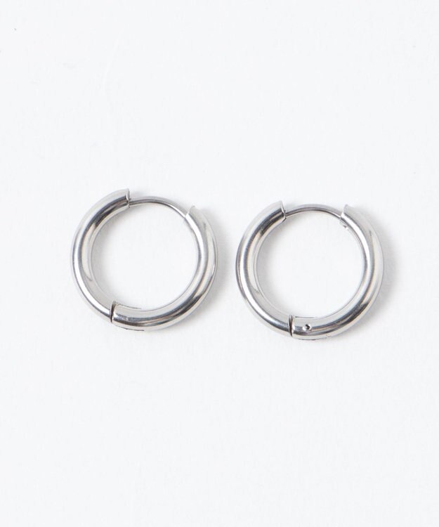 WEGO ステンレスフープピアス2 シルバー