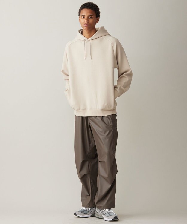 UNFILO MENS レザーライク カーゴパンツ [24年春夏商品] モカ