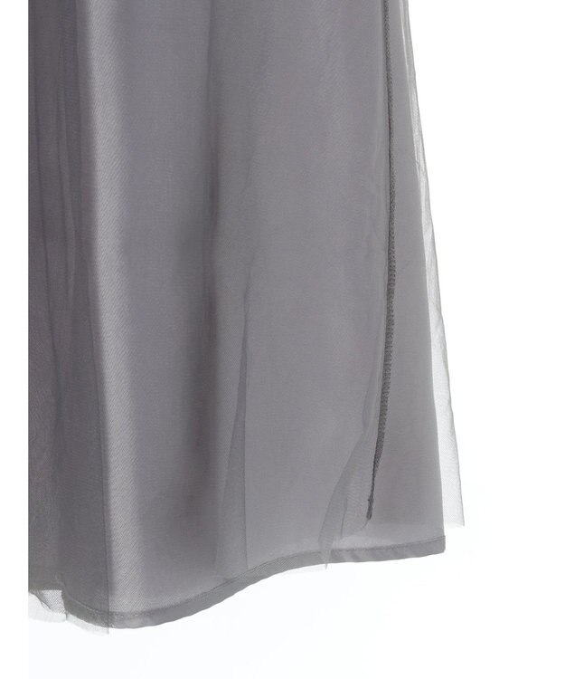 Green Parks ２ｗａｙ　リバーシブルシャイニーチュールスカートII Gray