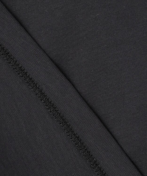 23区 S 【洗える】トリミングジャージー カットソー ブラック系