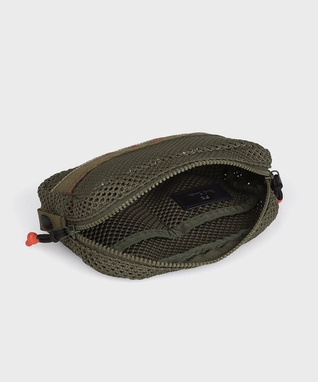 Paul Smith PSメッシュ ポーチ カーキ