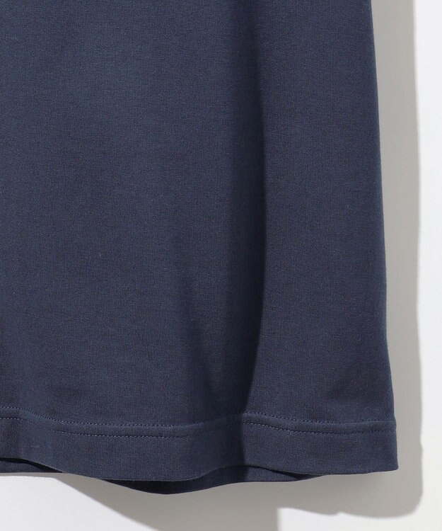 JOSEPH ABBOUD MOUNTAIN 【テーム・ヤルヴィモチーフ】ビオグレース天竺  Ｔシャツ ネイビー系