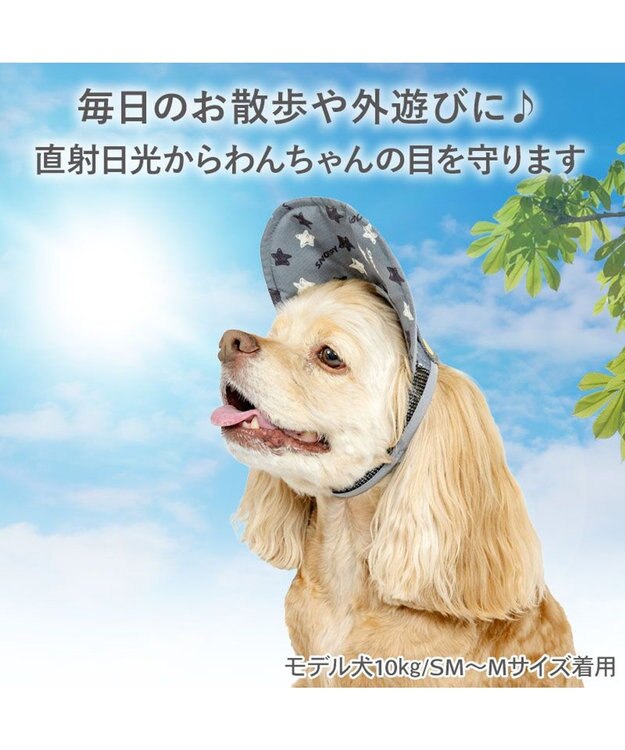 PET PARADISE スヌーピー サングラス帽子 《スヌーピー》 ＳＭ～Ｍ/Ｌ グレー