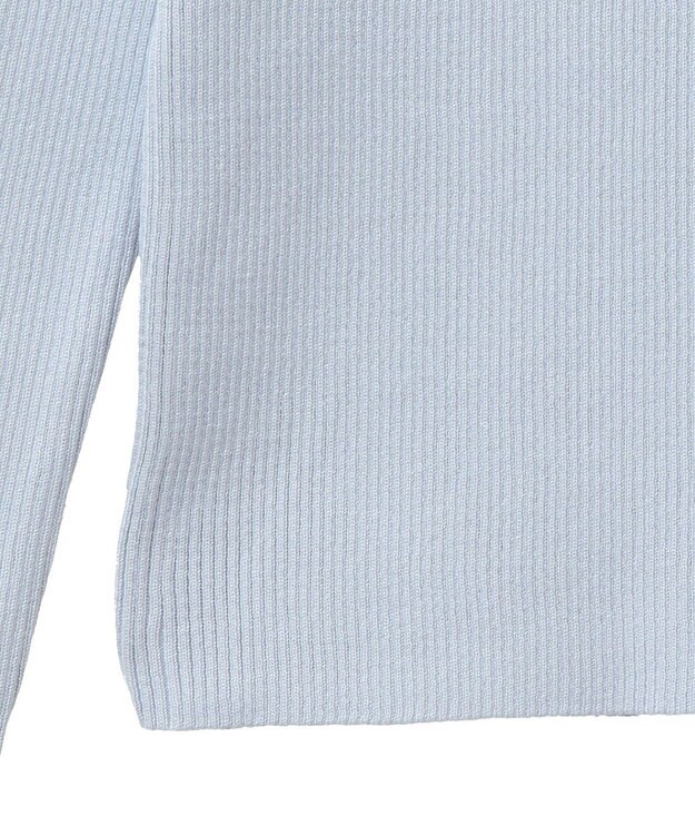 Green Parks ・ｓｗｉｎｇ　ｂｙ　ショルダーリボンプルオーバー Sax