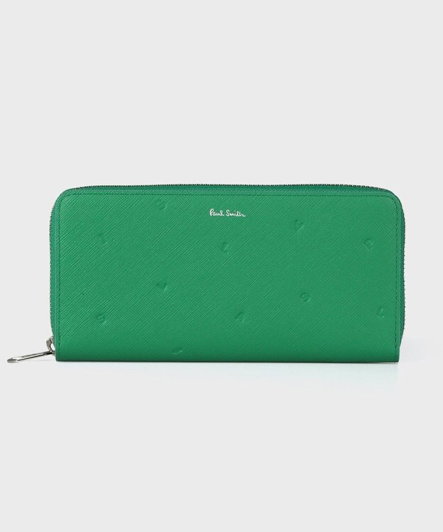 Paul Smith コンティニュアスパターン 長財布 グリーン