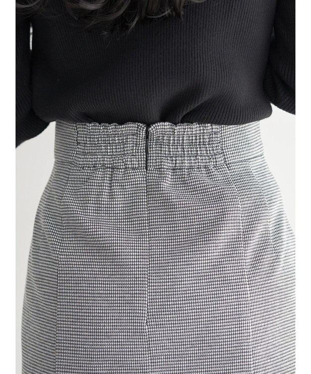earth music&ecology ミニスカート Hounds Tooth