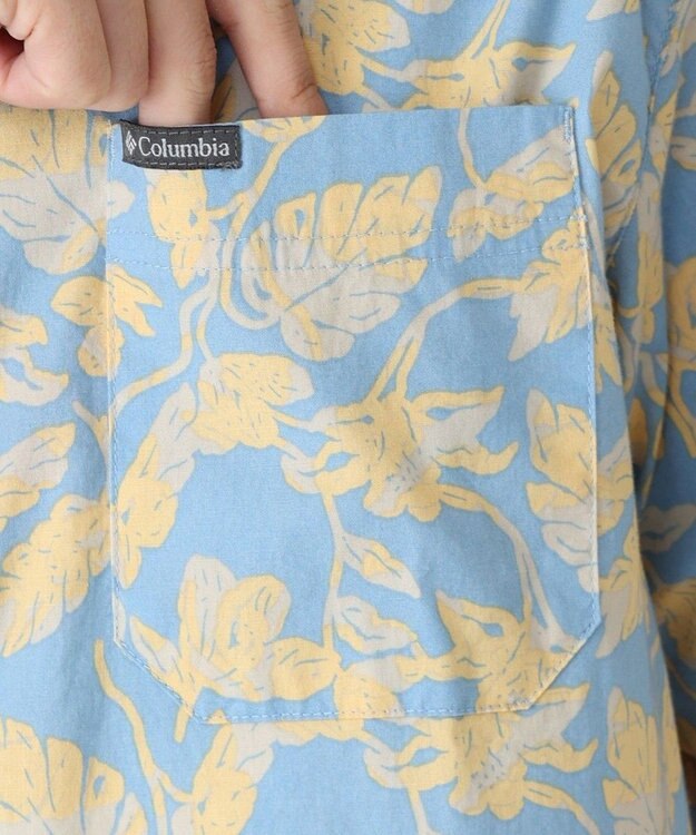 Columbia Columbia/ ラピッドリバーズプリントショートスリーブシャツ /コロンビア Ripple Blue Vined