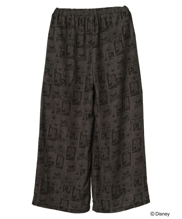 Green Parks ドナルドダック９０ｔｈ／プリントイージーパンツ Black