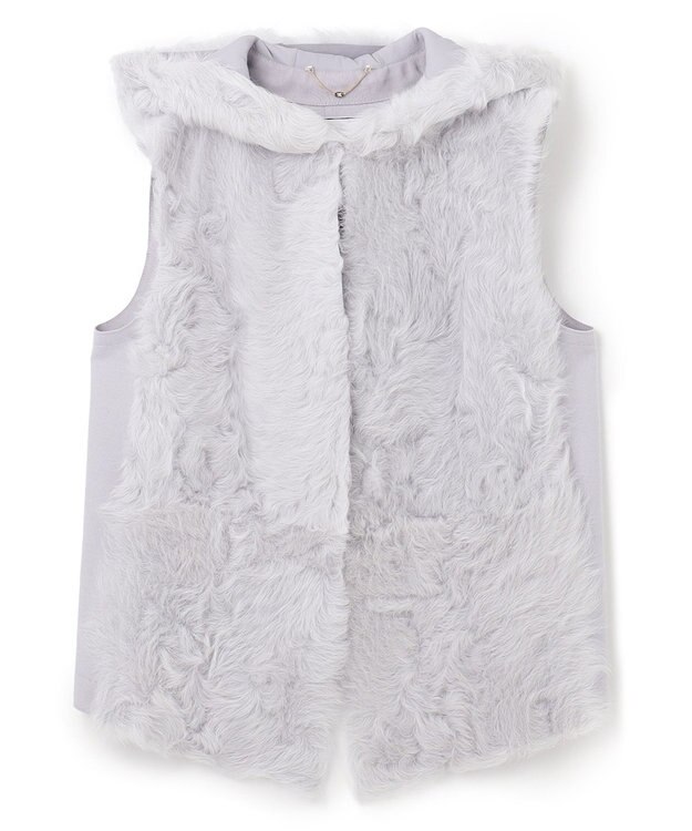 BEIGE， CLAWLEY / ファー ジレ Sax