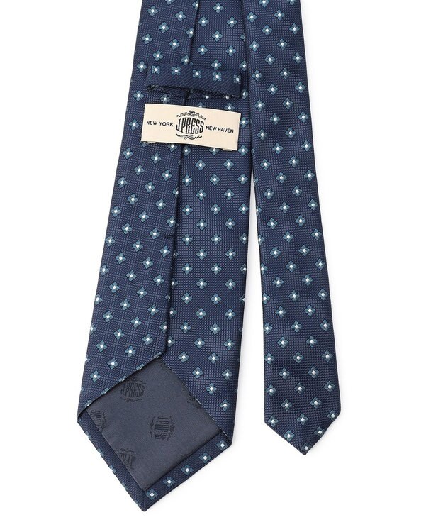 J.PRESS MEN 【VINTAGE JACQUARD COLLECTION】小紋柄 ネクタイ ネイビー系9