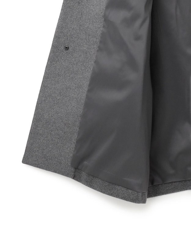 J.PRESS MEN 【WEB・一部店舗限定】ウールカシミヤビーバーステンカラー コート グレー系