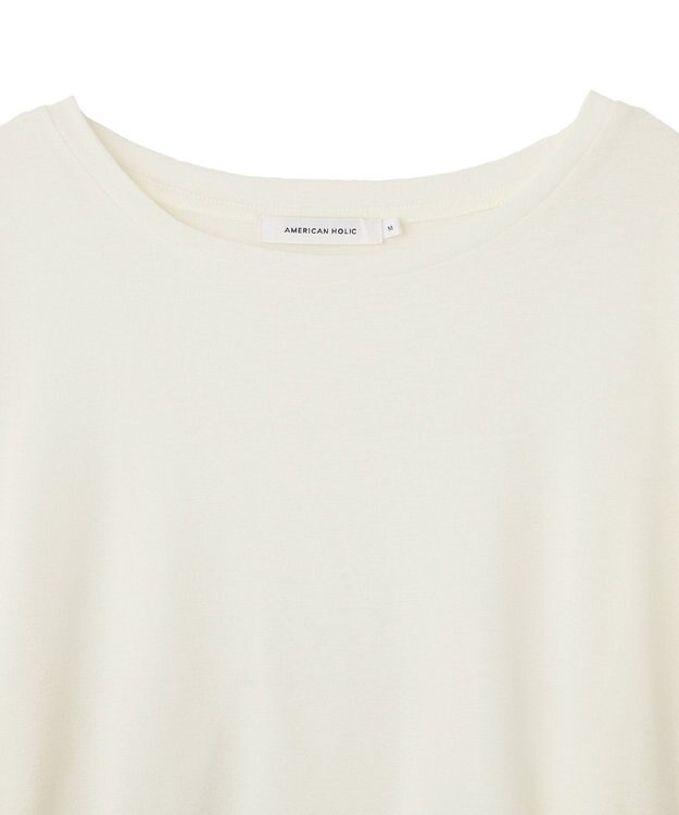 AMERICAN HOLIC シアーカラープルオーバー Off White