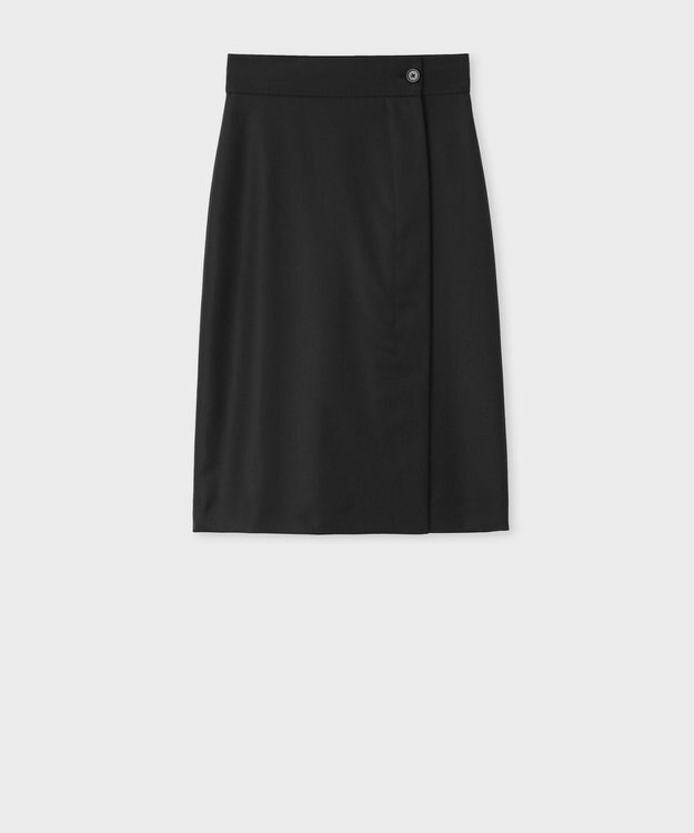 Paul Smith トラベル ラップスカート ブラック