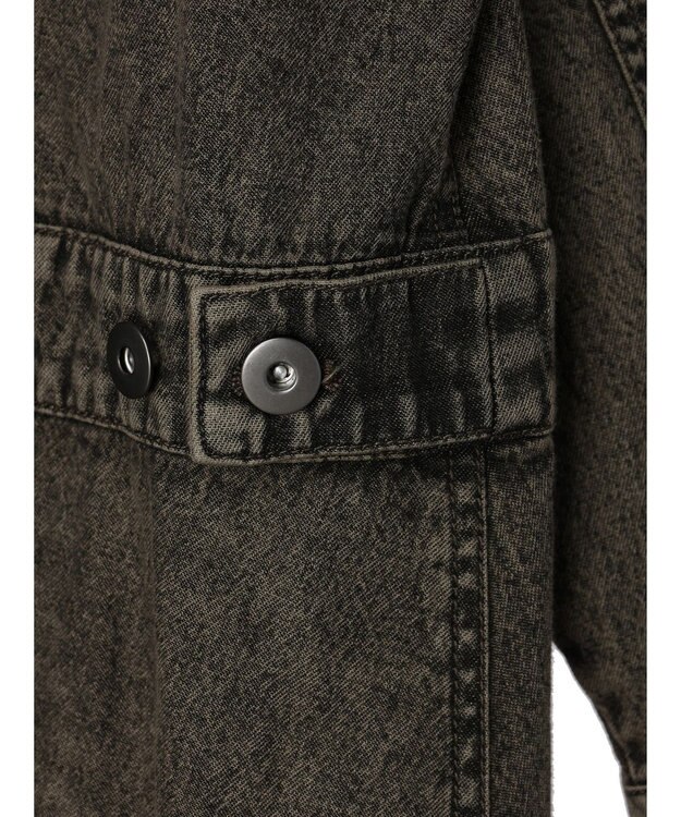 Green Parks ■ＥＳＣＡＲ　デニムジャケットワンピース Brown