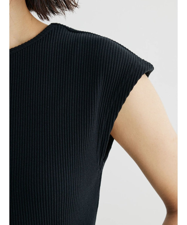 Green Parks ・ＥＬＥＮＣＡＲＥ　ＤＵＥ　リブキリカエワンピ Black