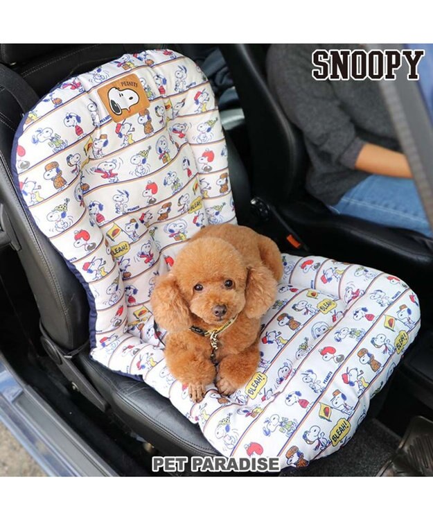 PET PARADISE スヌーピー ドライブマット 小型犬 -