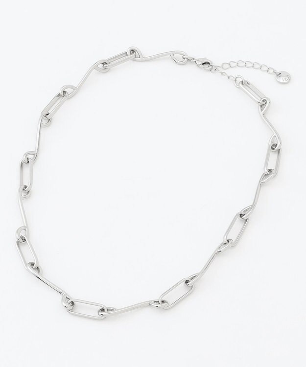 ICB チェーンショートネックレス シルバー