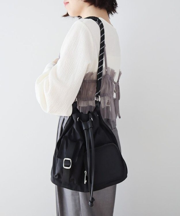 Green Parks ａｎｄｍｉｋｋａ．マルチウェイポケットリュック Black