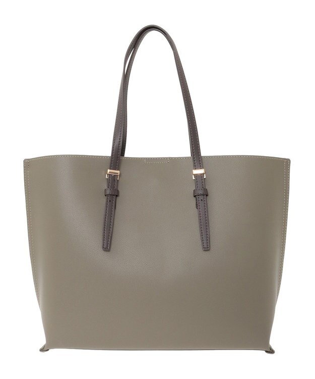 Green Parks ・ＫＯＳＳＯＲＥＣＯ　バイカラーＡ４トート Khaki