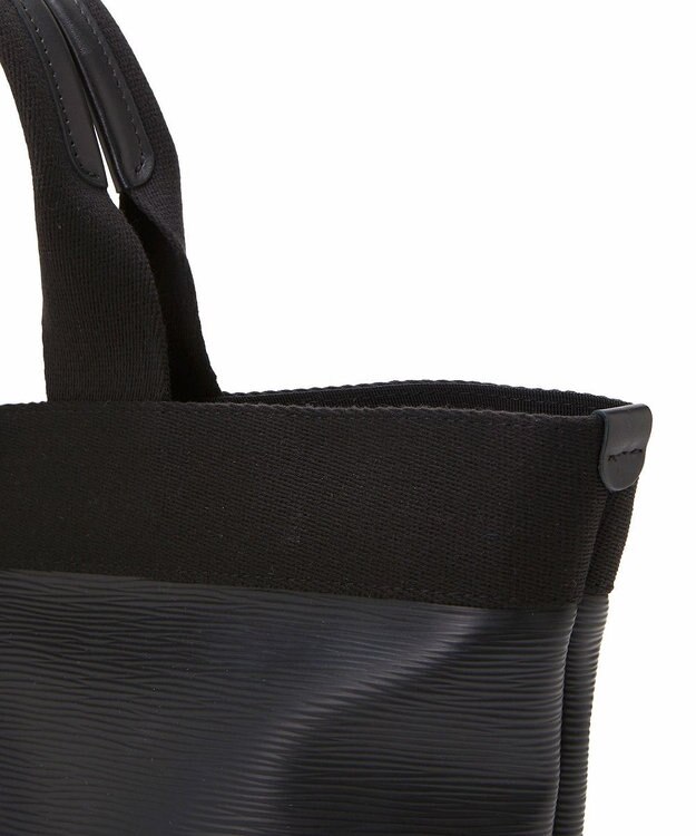 TOPKAPI 【Breath TOPKAPI】リプルネオレザー A4トートバッグ ブラック