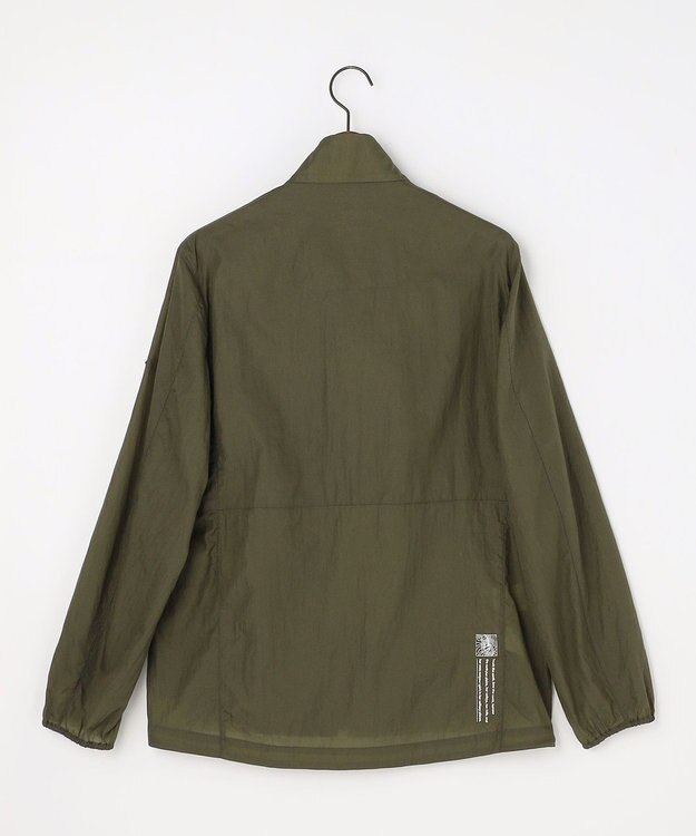 JOSEPH ABBOUD MOUNTAIN 【軽量/ECO撥水/ポケッタブル】ナイロンフライリップ ブルゾン カーキ系