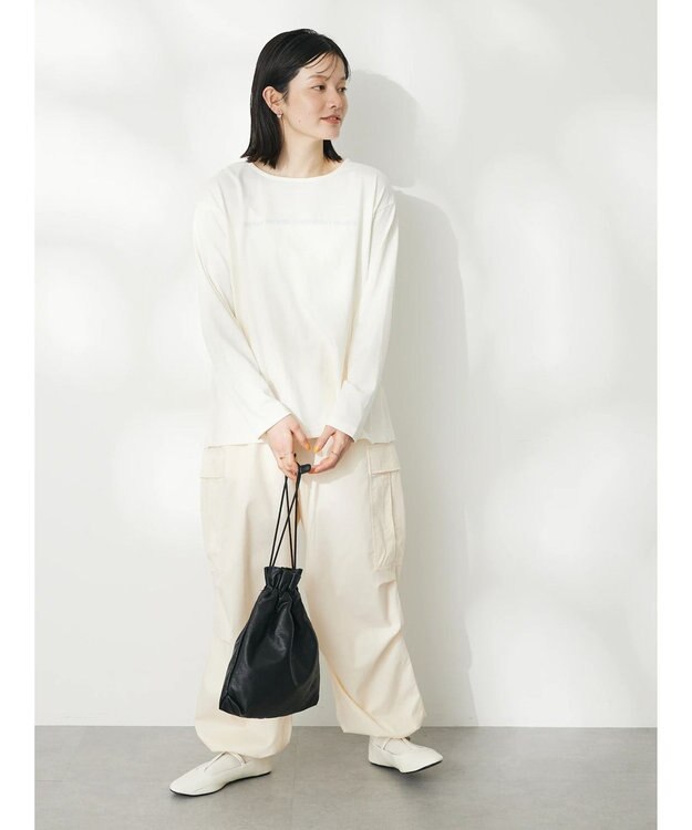 CRAFT STANDARD BOUTIQUE サイドスリットプルオーバー Blue