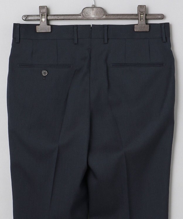 GOTAIRIKU 【AIRYMOVE】ウォッシャブルウール セットアップパンツ ネイビー系