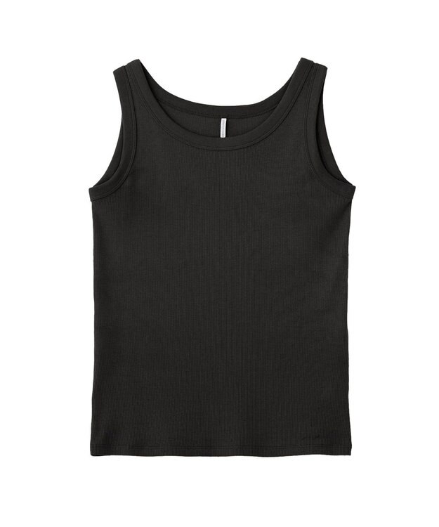 AMERICAN HOLIC テレコタンクトップ Black
