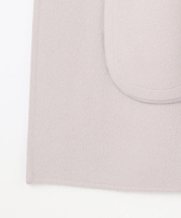 自由区 S ウールリバーダブルブレストコート ライトグレージュ