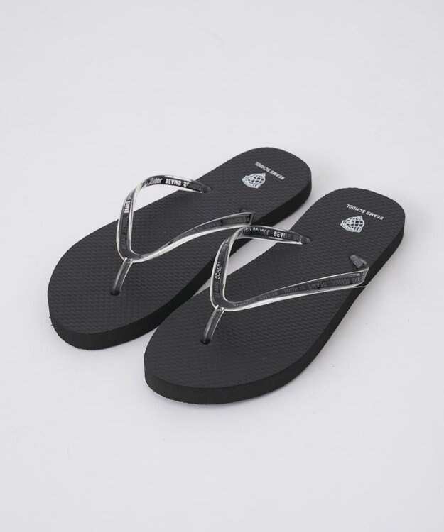 BEAMS SCHOOL ビーチサンダル ブラック