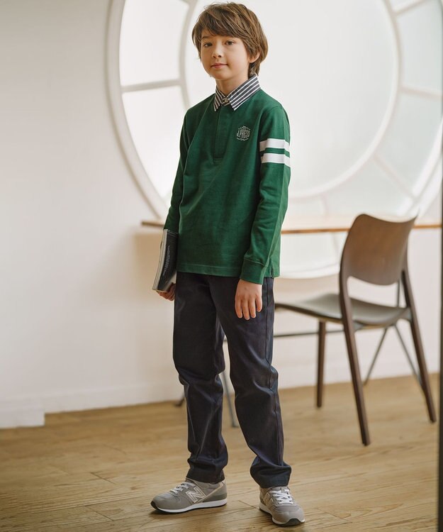 J.PRESS KIDS 【110-130cm】ツイル パンツ ネイビー系