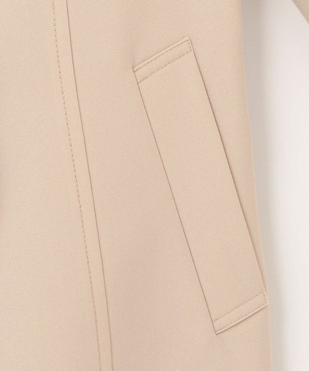 ANY SIS L 【洗える】ベーシックハーフ トレンチコート ベージュ