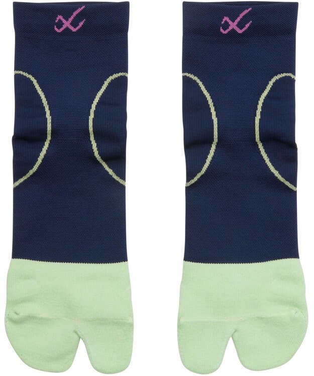 CW-X 【UNISEX】　足袋ソックス　足首サポート 運動時の足の疲労軽減　ショート　/ワコール　BCR620 クリーム