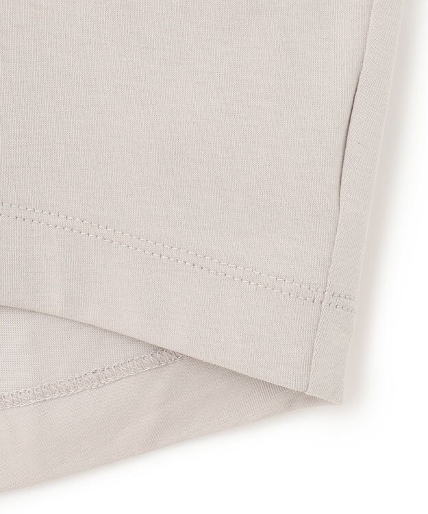 UNFILO フレアスリーブ Tシャツ グレージュ