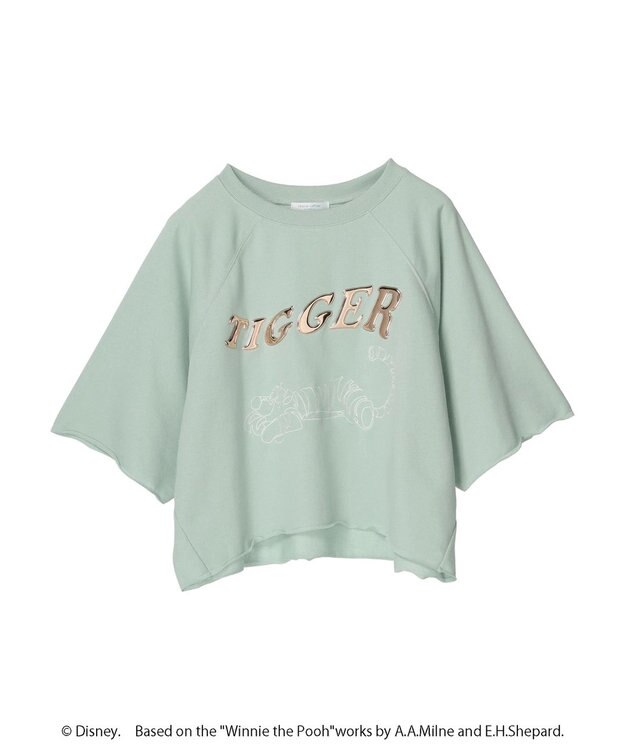 Green Parks Ｗｉｎｎｉｅ　ｔｈｅ　Ｐｏｏｈ／ショート丈プルオーバー Mint