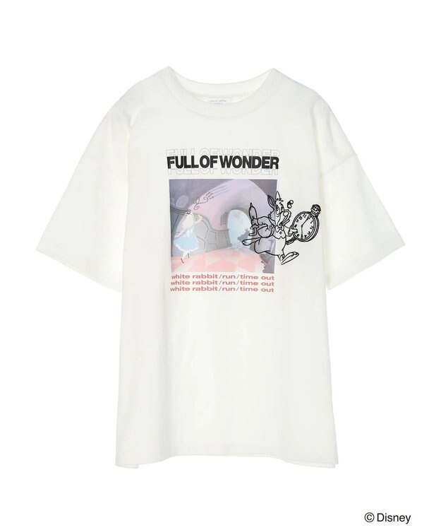 Green Parks アリス／グラフィックＴＥＥ Off White