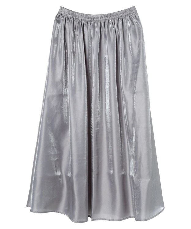 Green Parks ２ｗａｙ　リバーシブルシャイニーチュールスカートII Gray