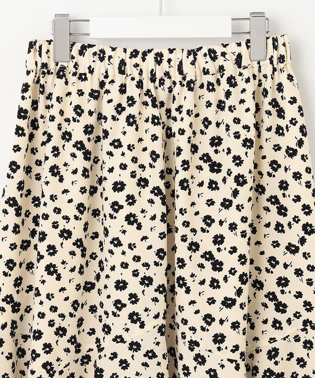 Feroux フラワープリント スカート アイボリー系9