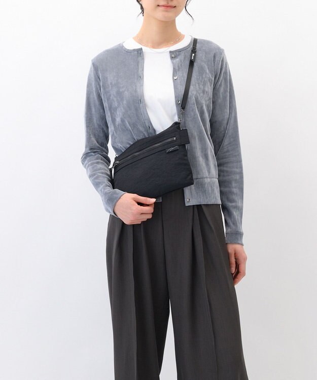 ACE BAGS & LUGGAGE W&.Day/Night キルッコ フラットショルダー 19141 ダブルアンドデイナイト ブラック